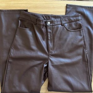 Dynamite Faux Leather Pants